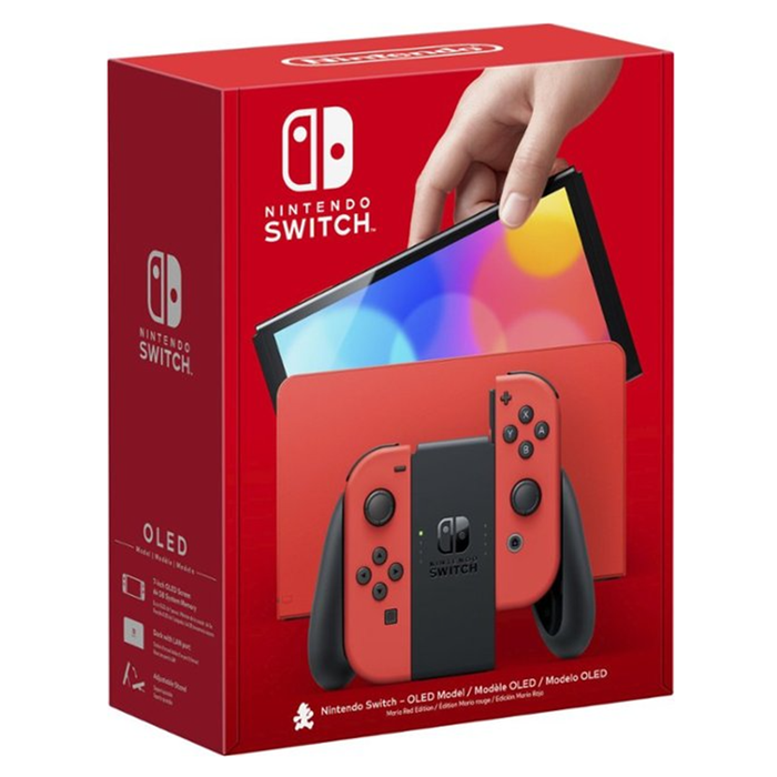 Nintendo Switch OLED Model Console - Mario Red Edition (PXT)