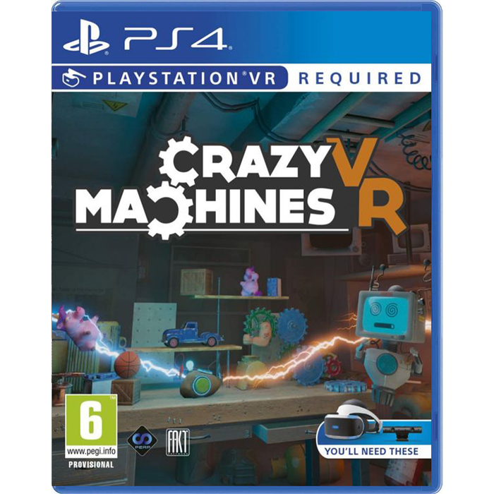 PS4 VR Crazy Machines (R2)