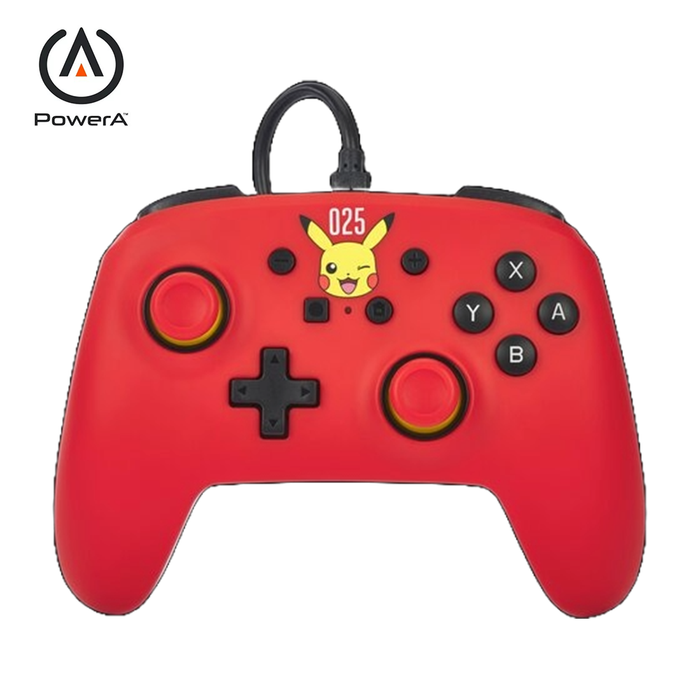 PowerA Wired Controller for NS - Laughing Pikachu