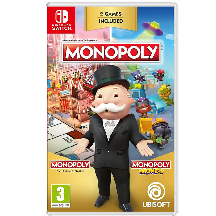 Nintendo Switch Monopoly and Monopoly Madness (EU)