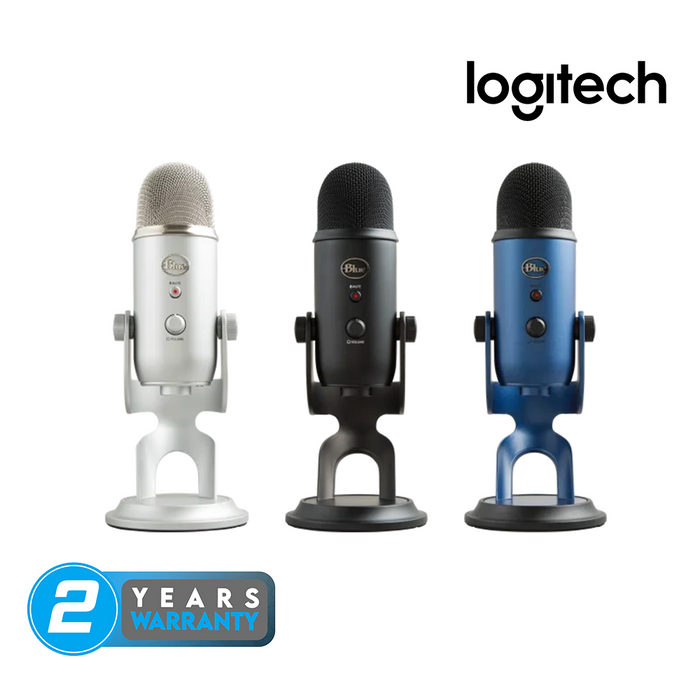 Logitech Blue Yeti Premium Multi-Pattern USB Microphone