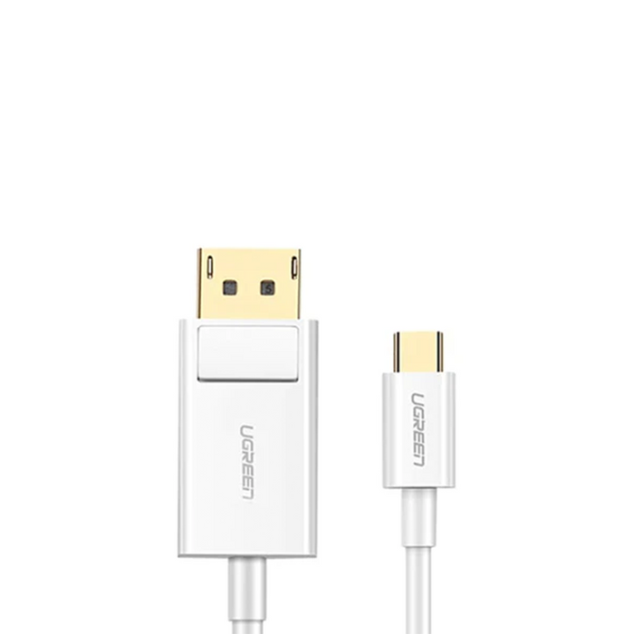 UGreen USB Type C to DP Cable 1.5M - White [MM139/40420]