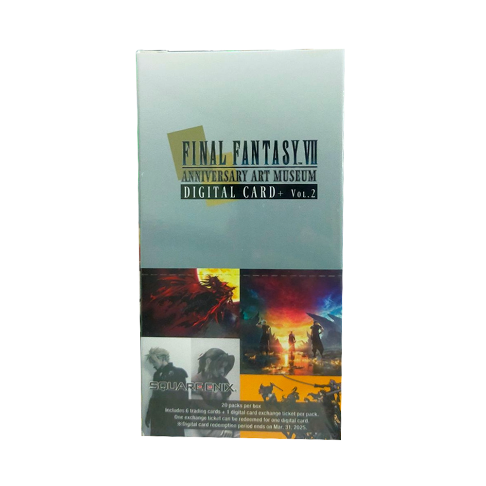 Final Fantasy VII TCG Anniversarry Art Museum Digital Card Plus