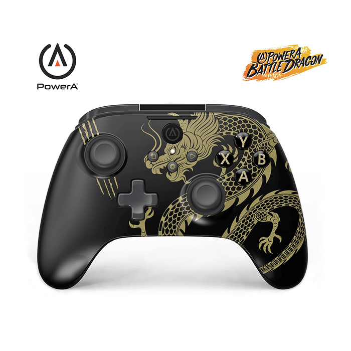 PowerA Wireless Battle Dragon Advance Controller for PC - Golden Dragon