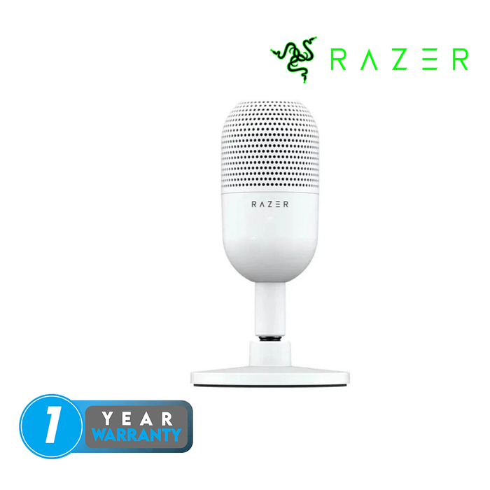 Razer Seiren V3 Mini Ultra-Compact USB Microphone - White