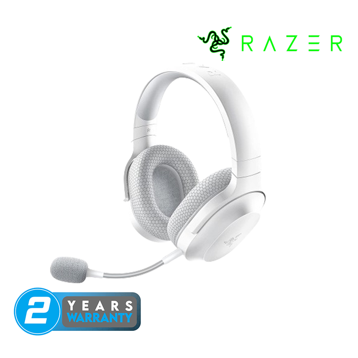 Razer Wireless Barracuda X 2022 Multi-Platform Gaming and Mobile Headset - Mercury White [RZ04-04430200-R3M1]