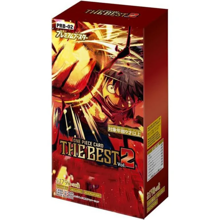 One Piece TCG JPN Premium Booster The Best 2 Booster Box [PRB-02] (10 Packs)