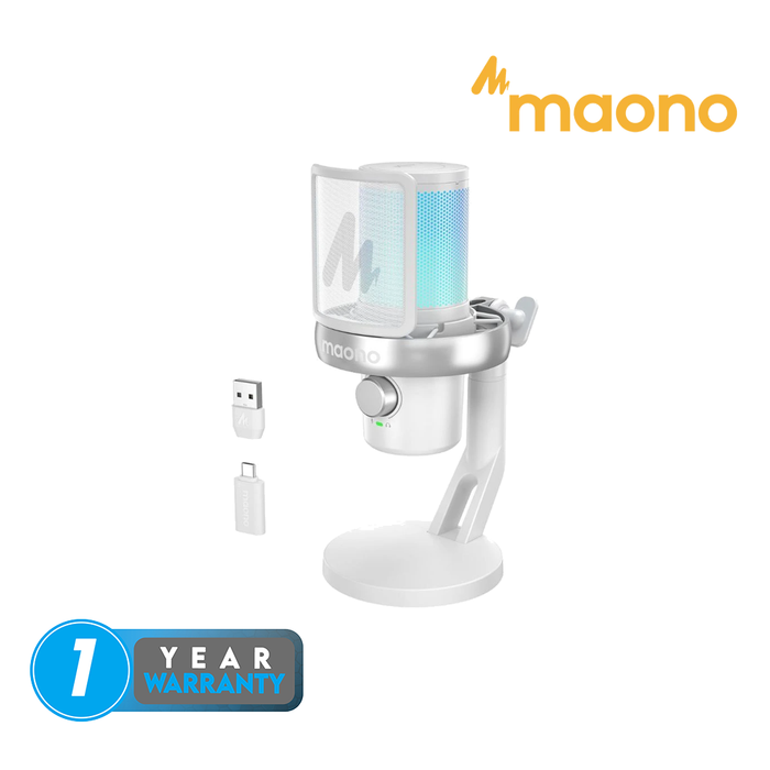Maono DM40 Pro WL RGB Condenser Gaming Desktop Mic
