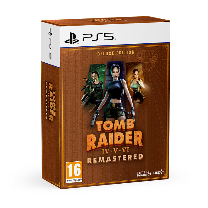 PS5 Tomb Raider IV-VI Remastered Starring Lara Croft Deluxe Edition (R2)
