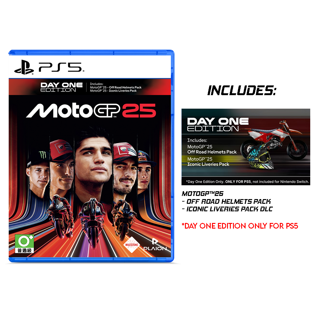 PS5 MotoGP 25 Day One Edition R3 GAMELINE ps5-motogp-25-day-one-edition-r3-gameline