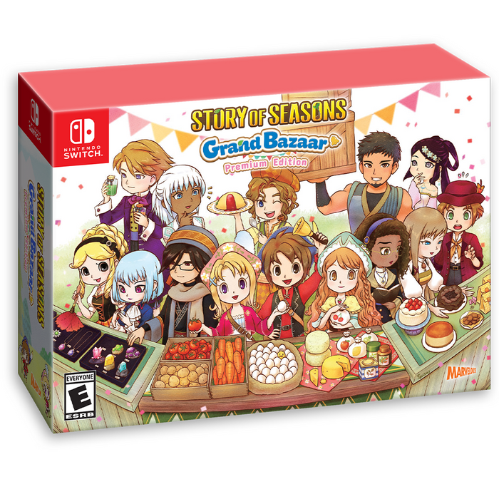 Nintendo Switch Story of Seasons Grand Bazaar Premium Edition (US)