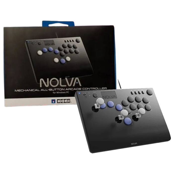 Hori Nolva Mechanical All-Button Arcade Controller for PC [HPC Hori Nolva Mechanical All-Button Arcade Controller for PC [HPC