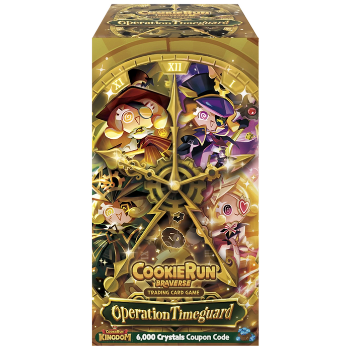 CookieRun Braverse TCG ENG Operation Timeguard Booster Box (30Packs) GAMELINE CookieRun Braverse TCG ENG Operation Timeguard Booster Box (30Packs) GAMELINE