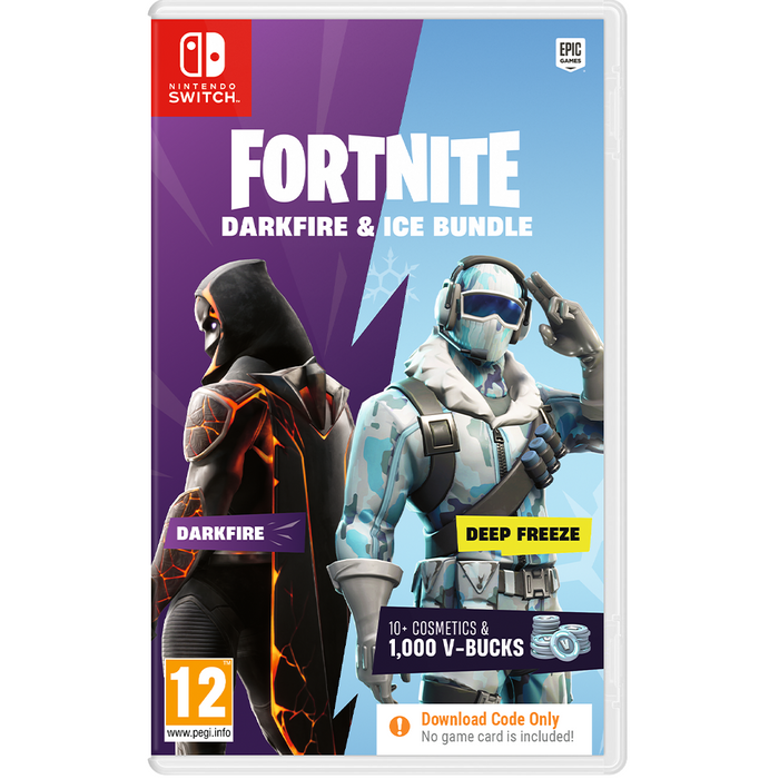 Nintendo Switch Fortnite Darkfire & Ice Bundle [Code in Box] (EU)