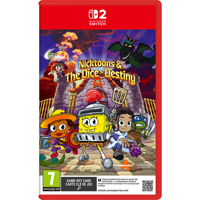Nintendo Switch 2 Nicktoons & The Dice of Destiny - Game-Key-Card  (EU)