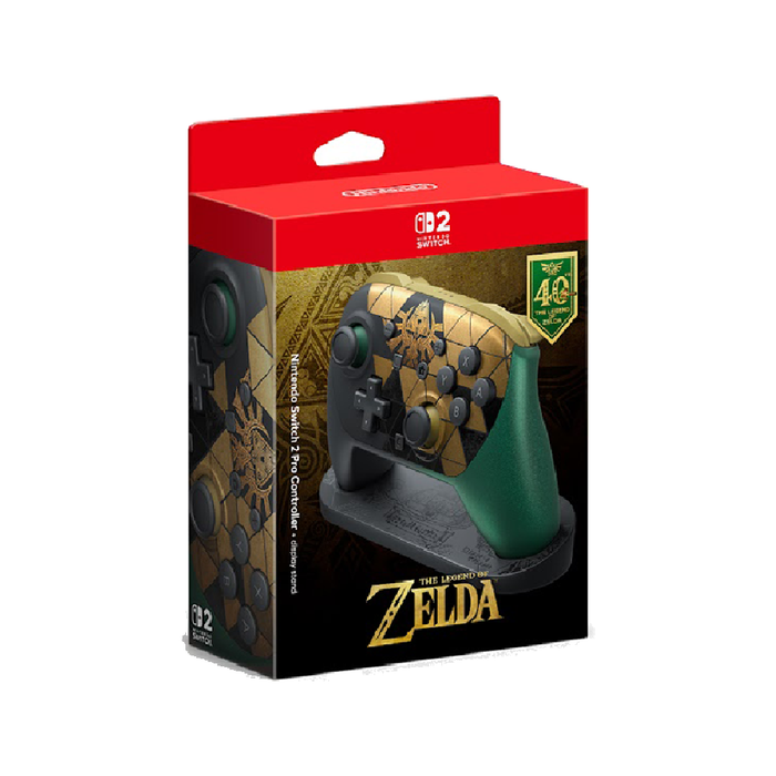 [PRE-ORDER] Nintendo Switch 2 Pro Controller + Display Stand - The Legend of Zelda 40th Anniversary Edition [Release Date: October 29, 2026]