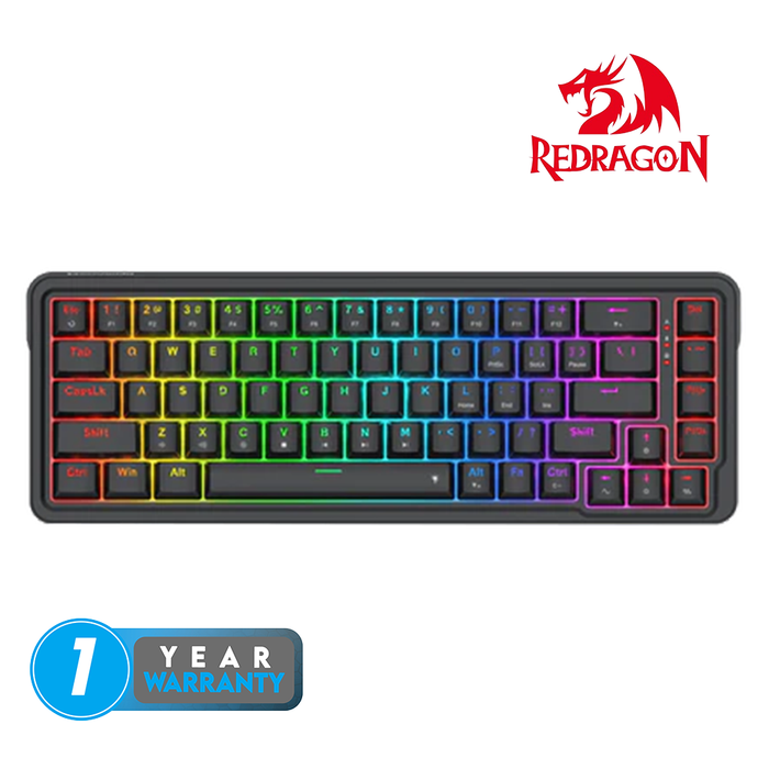 Redragon K709GB-RGB-M Nova Magnetic Wired Keyboard - Grey+Black
