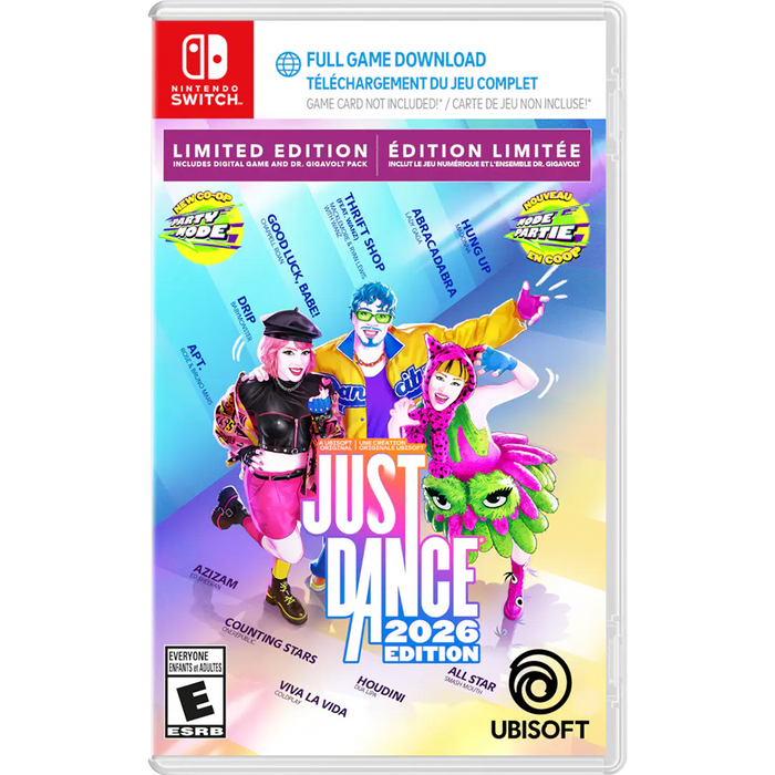 Nintendo Switch Just Dance 2026 Limited Edition [Code in Box] (US)
