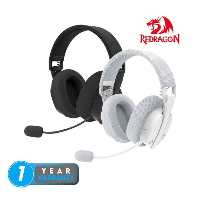 Redragon H888 Luce Tri-mode Surround Sound Gaming Headset