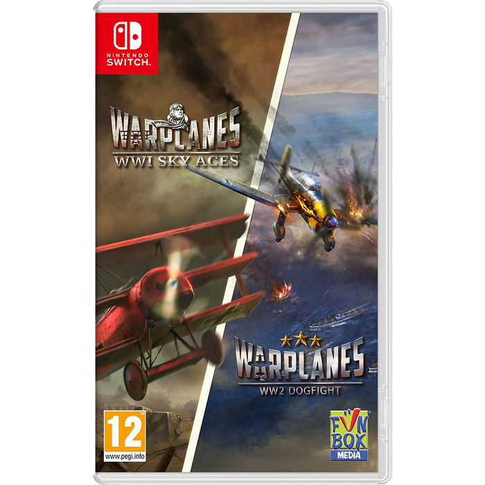 Nintendo Switch Warplanes WW1 Sky Aces + WW2 Dogfight (EU)