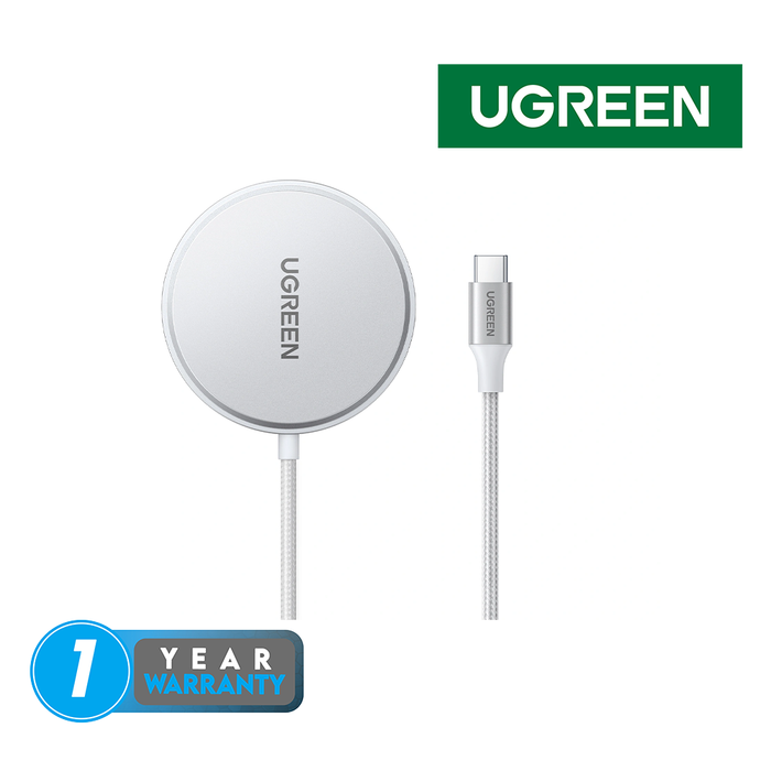 UGreen Magnetic Wireless Charger 15W - White [W703/35565]