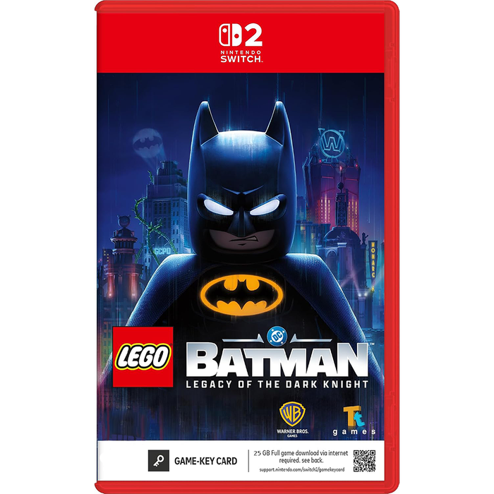 Nintendo Switch 2 Lego Batman Legacy of the Dark Knight - Game-Key-Card (ASI)