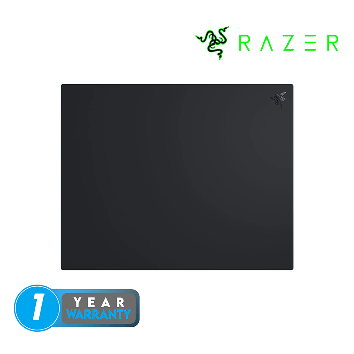 Razer Atlas Pro Ultra-Thin Premium 1.9mm Tempered Glass Gaming Mouse Mat (L) - Black