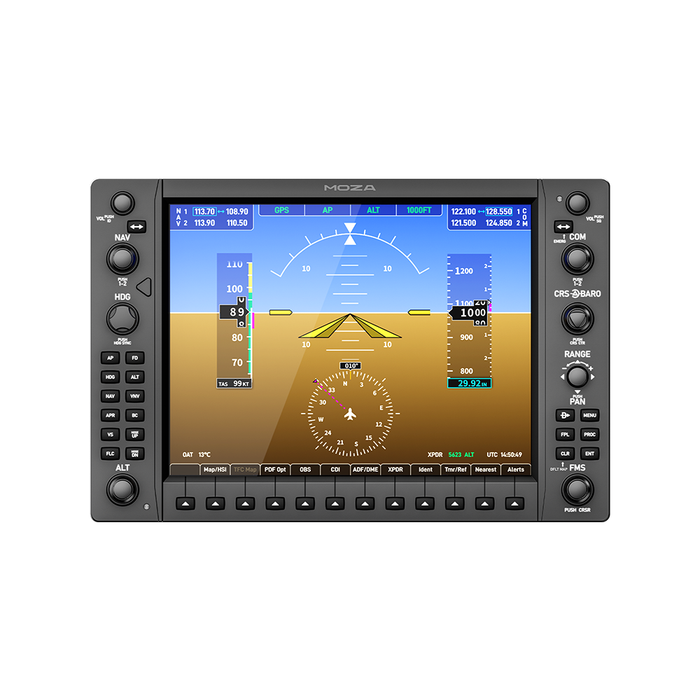 Moza MGX1000 Instrument Panel (AS024)