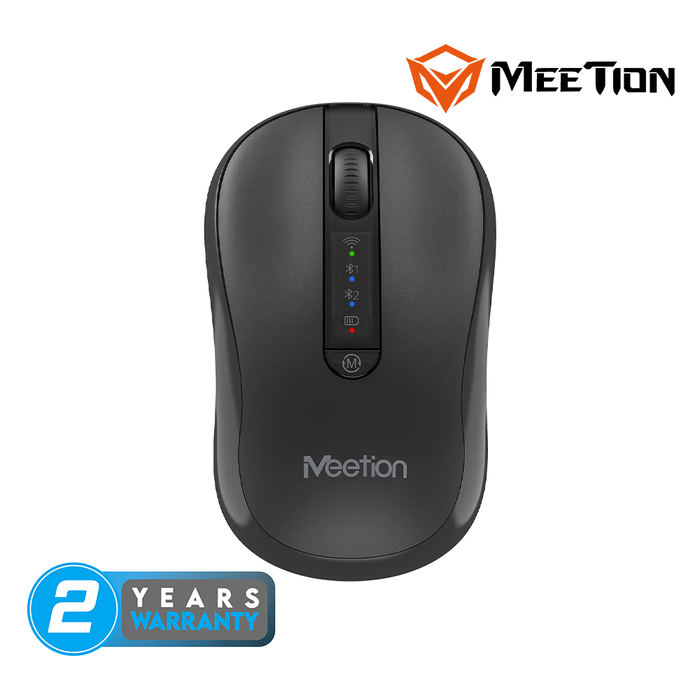 Meetion BTM185R Wireless Mouse - Black