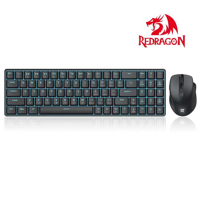 Redragon BS-8773-Office Combo 2 in 1 - Black