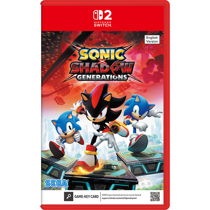 [PRE-ORDER] Nintendo Switch 2 Sonic X Shadow Generations - Game-Key Card (US) [Release Date: June 26, 2025]