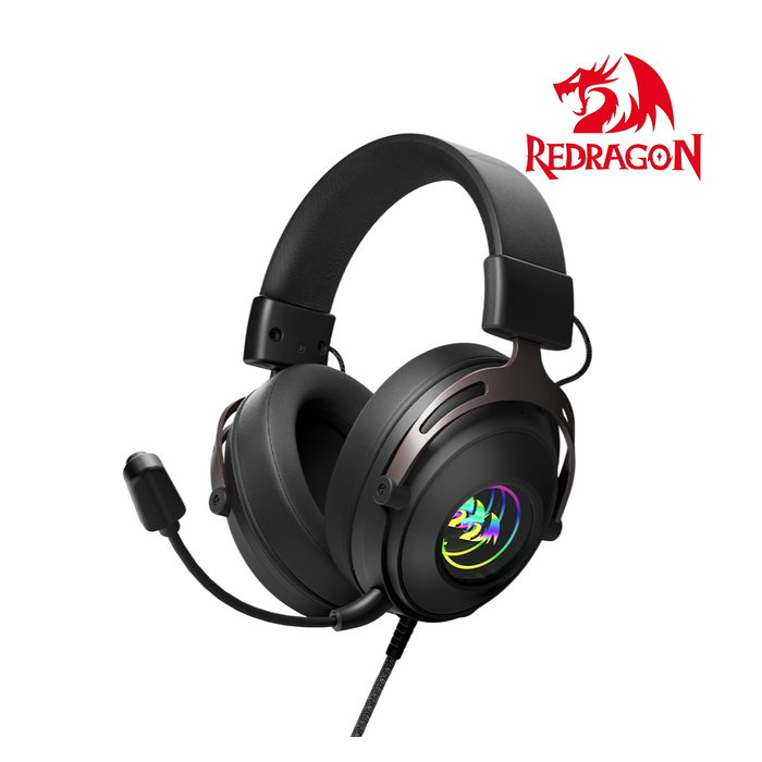 Redragon Wired H389 Arrorain Lite Gaming Headset - Black