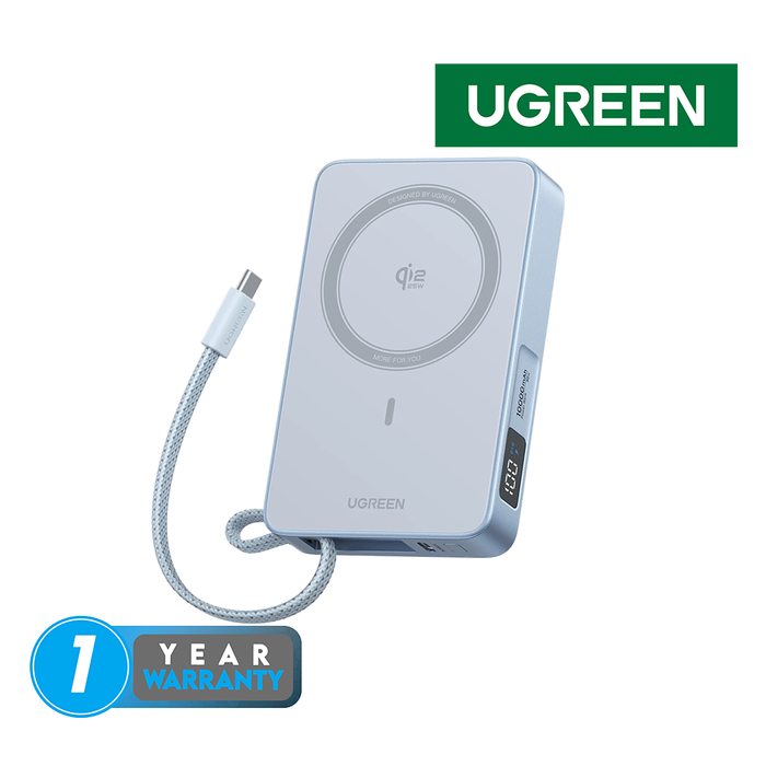 UGreen 10000mAH Magnetic Wireless Power Bank [PB773/65958B]