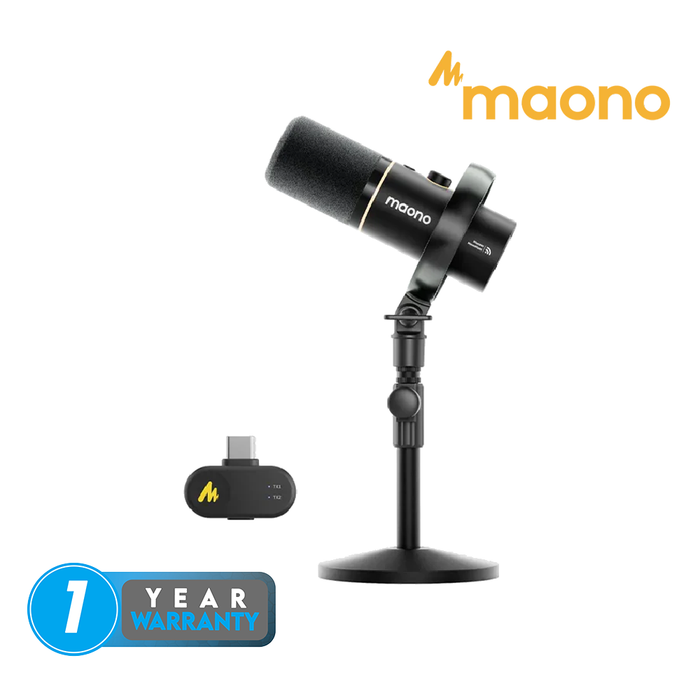 Maono PD200W T Wireless Dynamic Microphone - Black