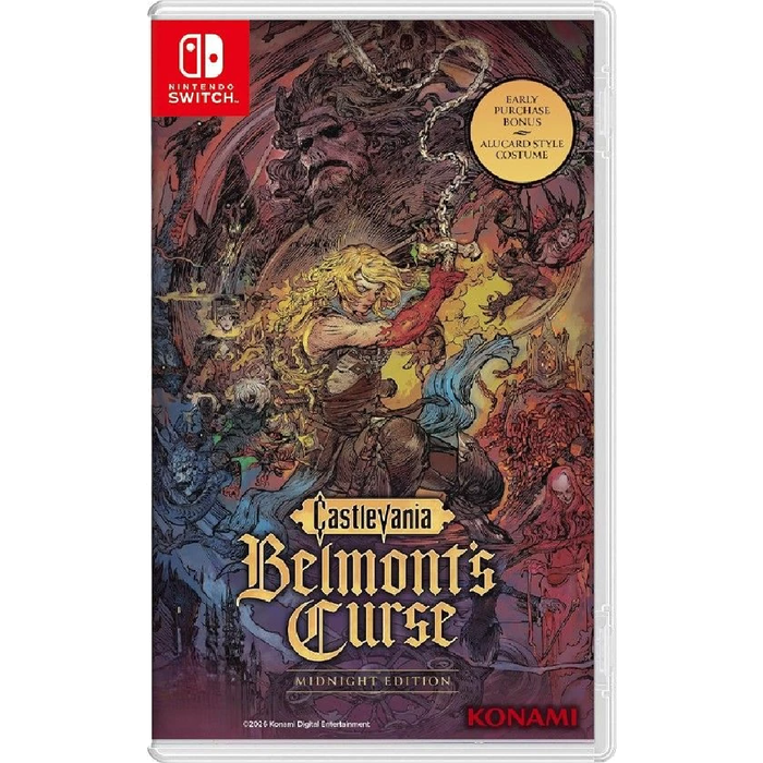Nintendo Switch Castlevania Belmont Curse Midnight Edition (ASI)