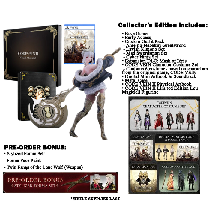 PS5 Code Vein II Collector`s Edition (R3)