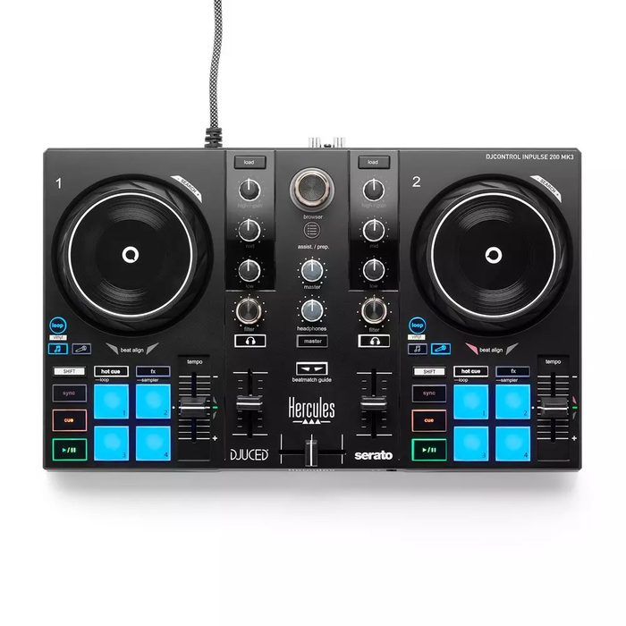 [PRE-ORDER] Hercules DJ Control Inpulse 200 MK3 [Release Date: April 2026]