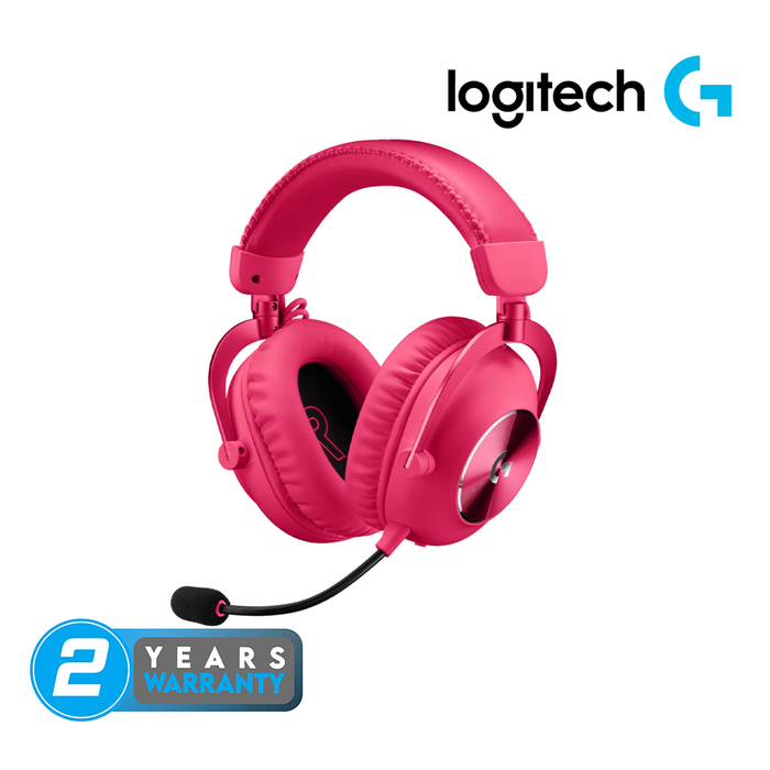 Logitech Pro X 2 Lightspeed Gaming Headset - Magenta
