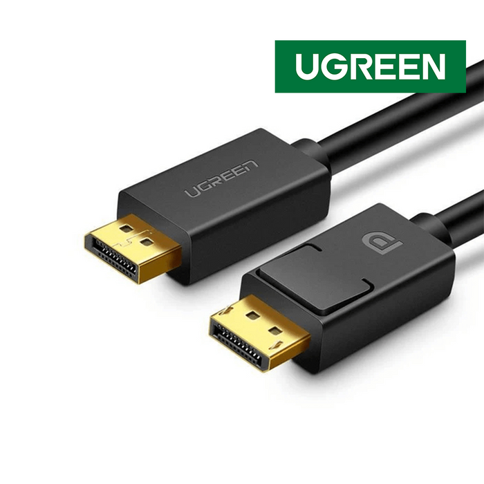 Ugreen DP Male to Male Cable 3M [DP102/10212] - Black