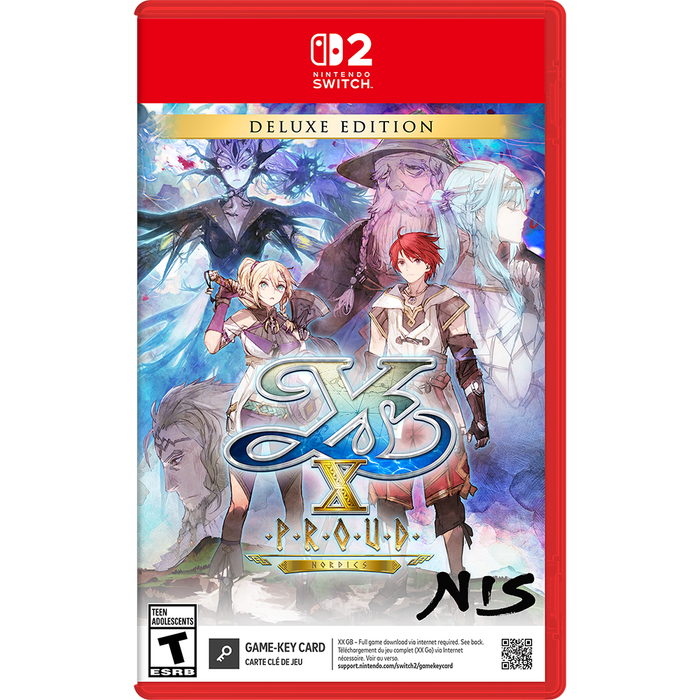 Nintendo Switch 2 YS X Proud Nordics Deluxe Edtion - Game Key Card (US)