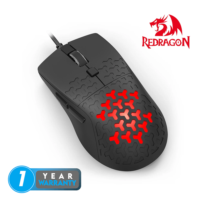 Redragon Wired Mouse (M621) AVALON - Black