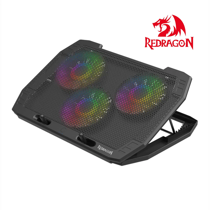 Redragon GCP511 Laptop Cooler - Ingrid Black