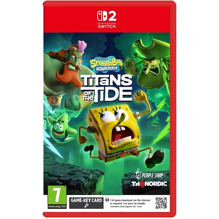 Nintendo Switch 2 Spongebob SquarePants : Titans of the Tide - Game-Key-Card (EU)