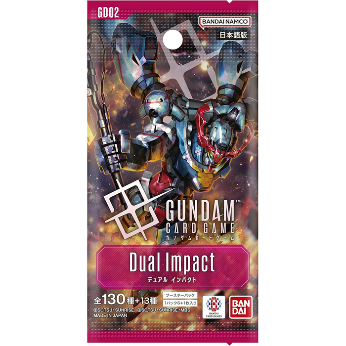 Gundam TCG JPN Dual Impact Booster Pack [GD02]