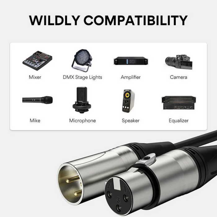 Maono XLR-180 Male to Female Cable