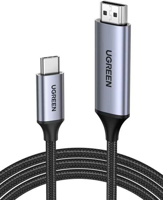 UGreen USB-C to HDMI Cable 1.5M Gray/Black [MM142/50570]