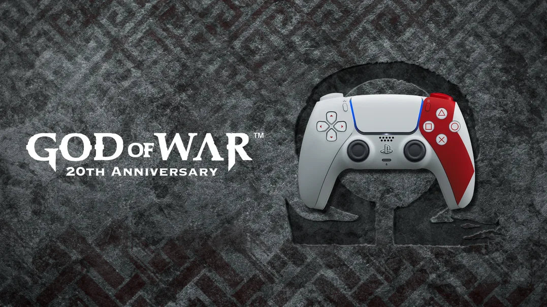 PlayStation Wireless DualSense Controller for PS5 - God of War 20th Anniversary Limited Edition