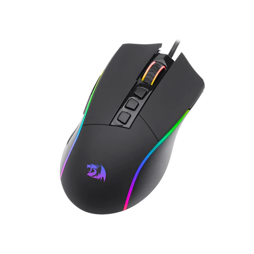 Redragon MOUSE WIRED (M812-RGB) PLANK BLACK