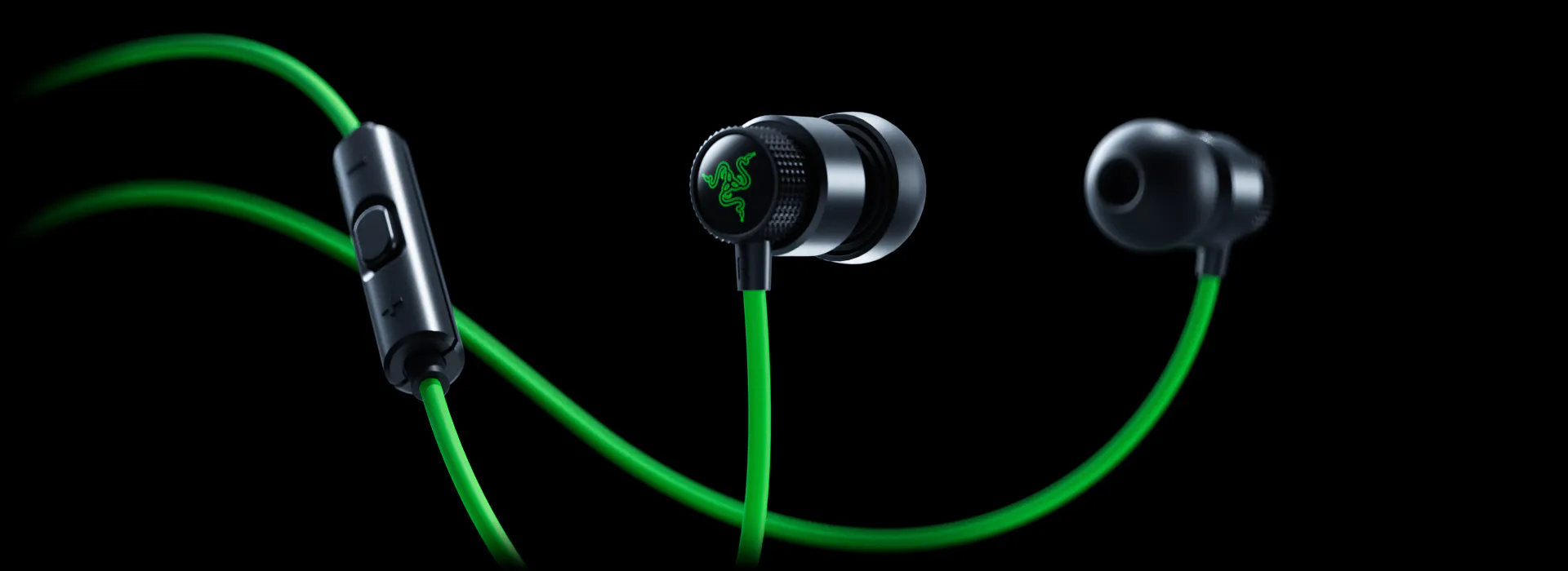 Razer Hammerhead V3 Wired Gaming Earbuds - Black [12-05590100-R3AC]