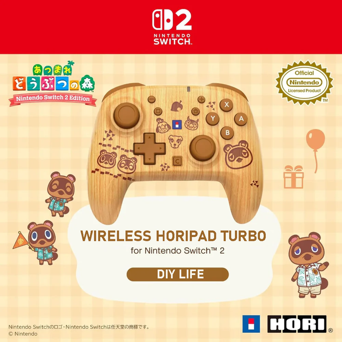 Hori Wireless Horipad Turbo for Nintendo Switch 2 - DIY [NSX-205A]